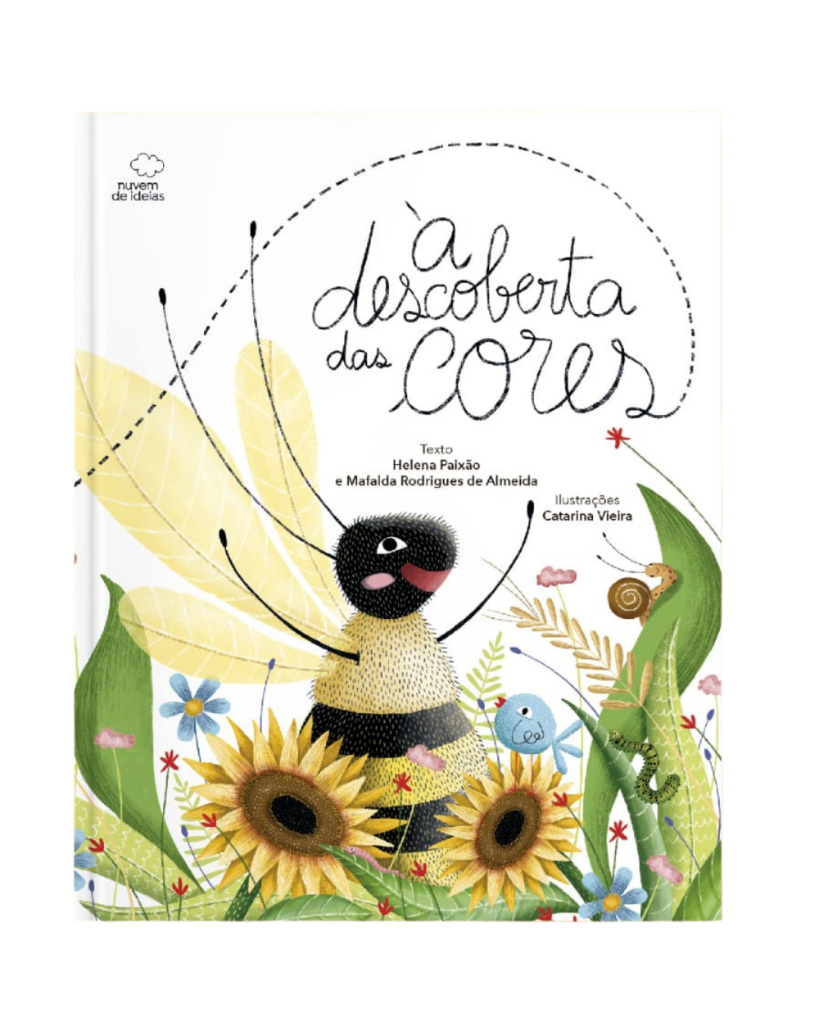 Livro à descoberta das cores da autora Helena Paixão